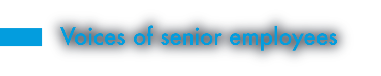 Voices of senior employees
